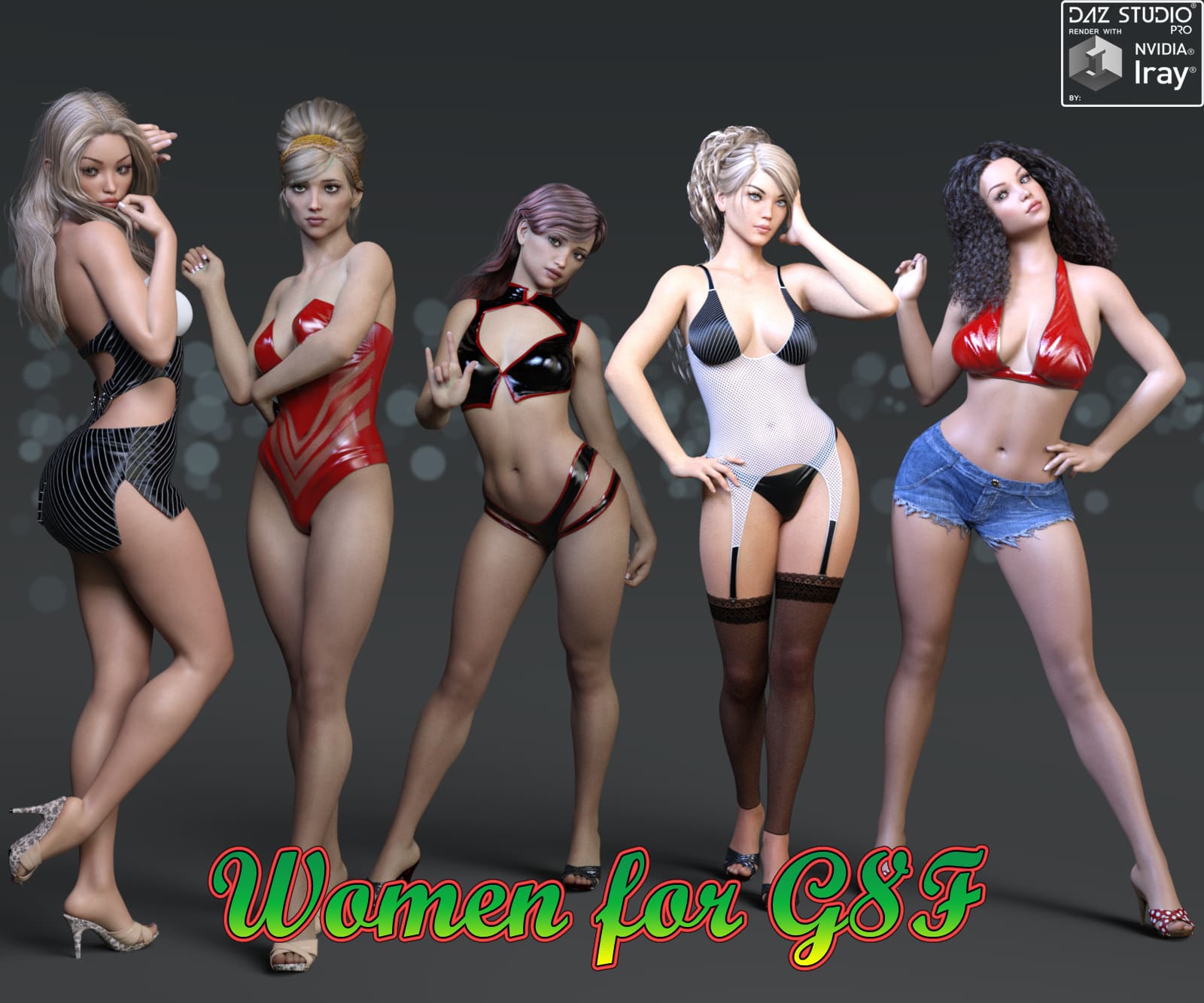 Women for G8F_DAZ3DDL