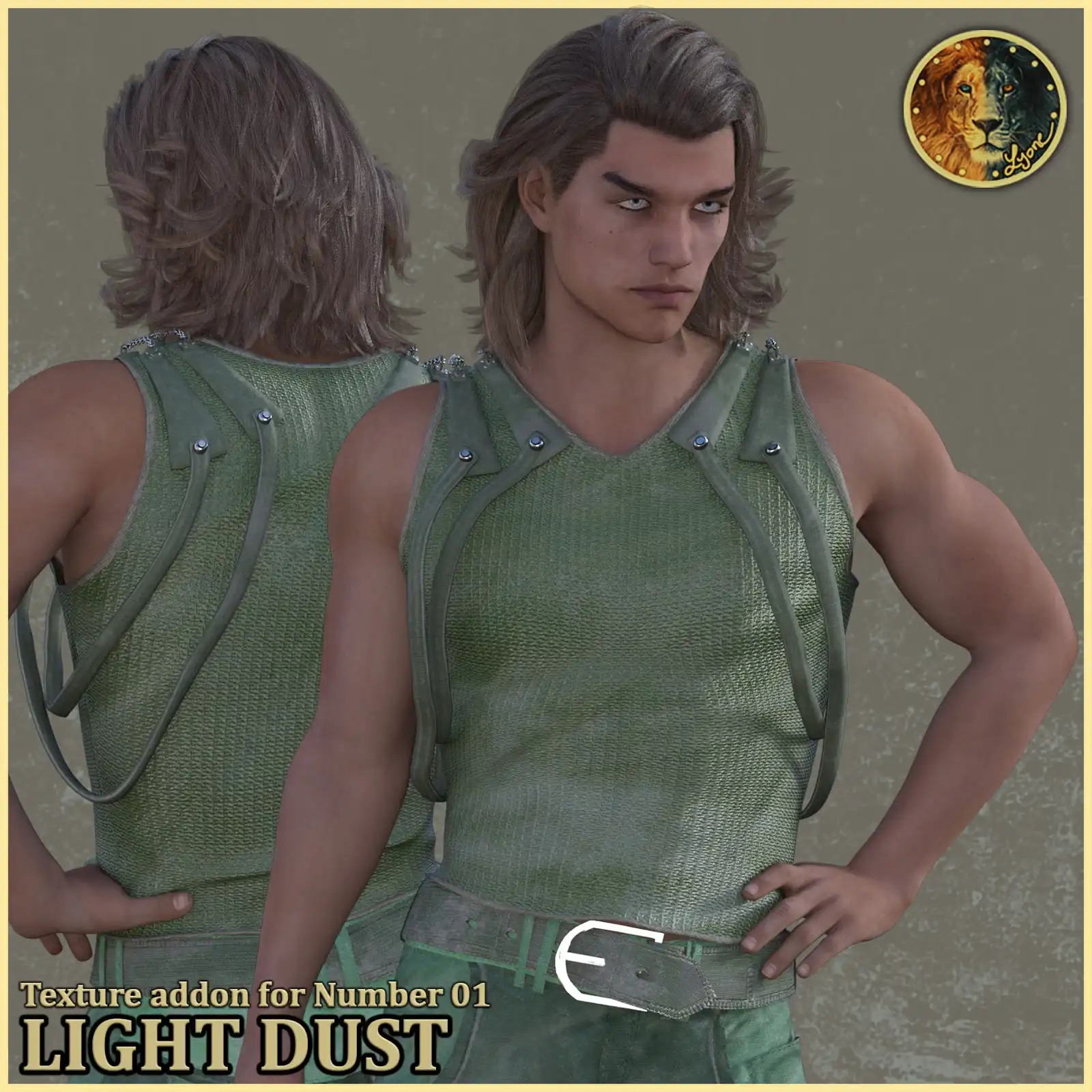 Light Dust for Lyones Number 01 outfit_DAZ3D下载站