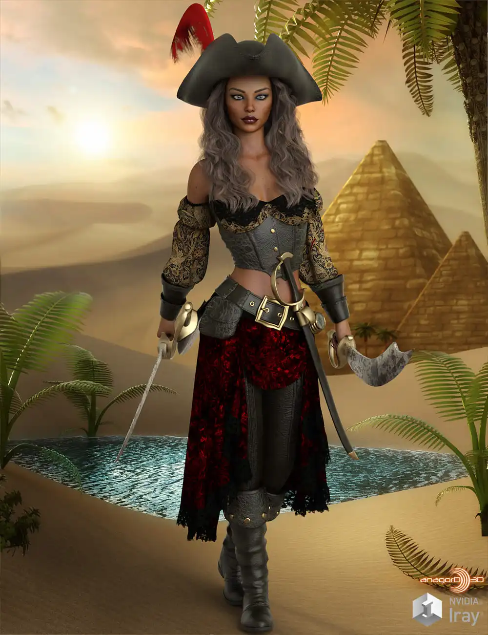VERSUS - RP Salty Scarlett_DAZ3DDL
