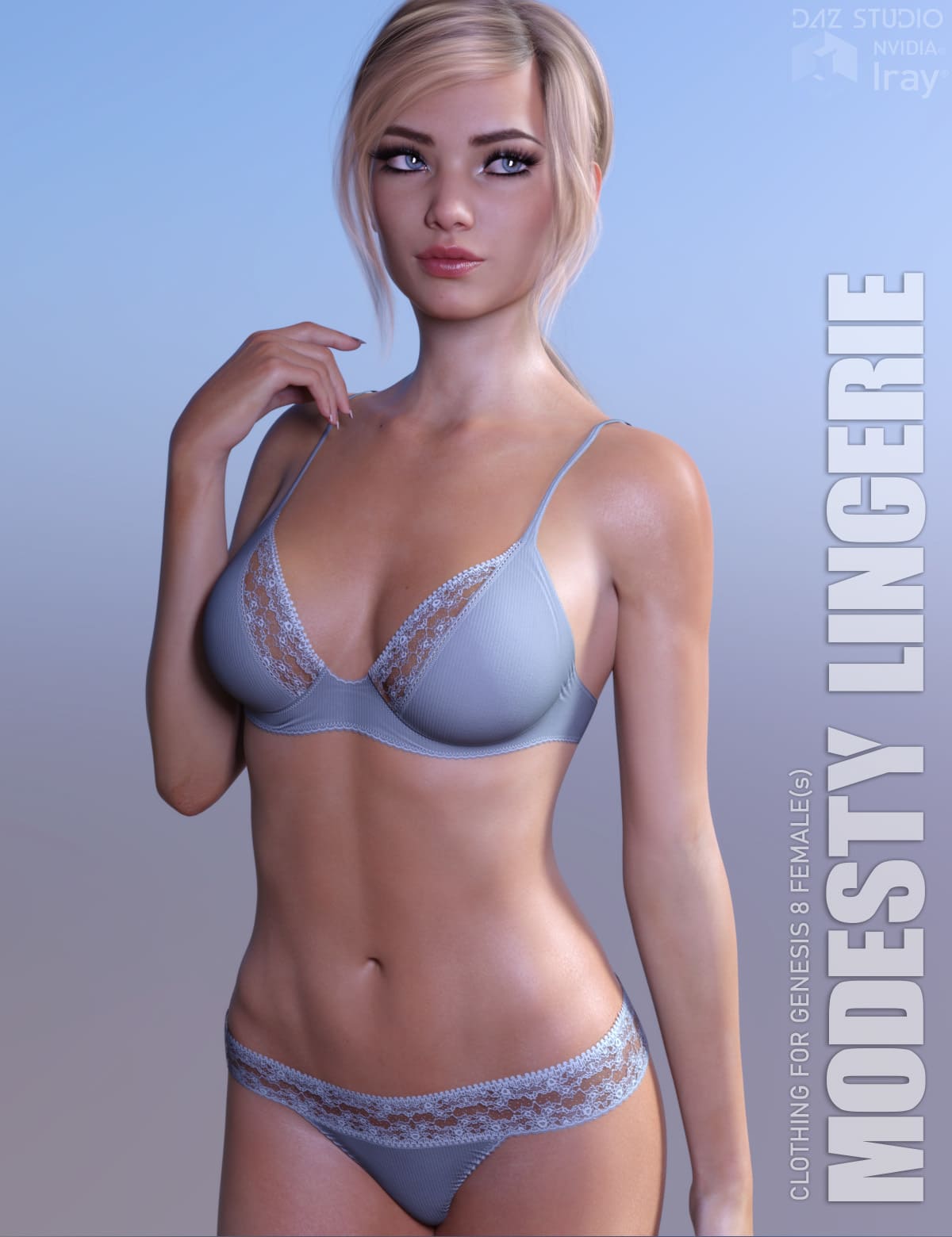 Modesty Lingerie for Genesis 8 Females_DAZ3D下载站