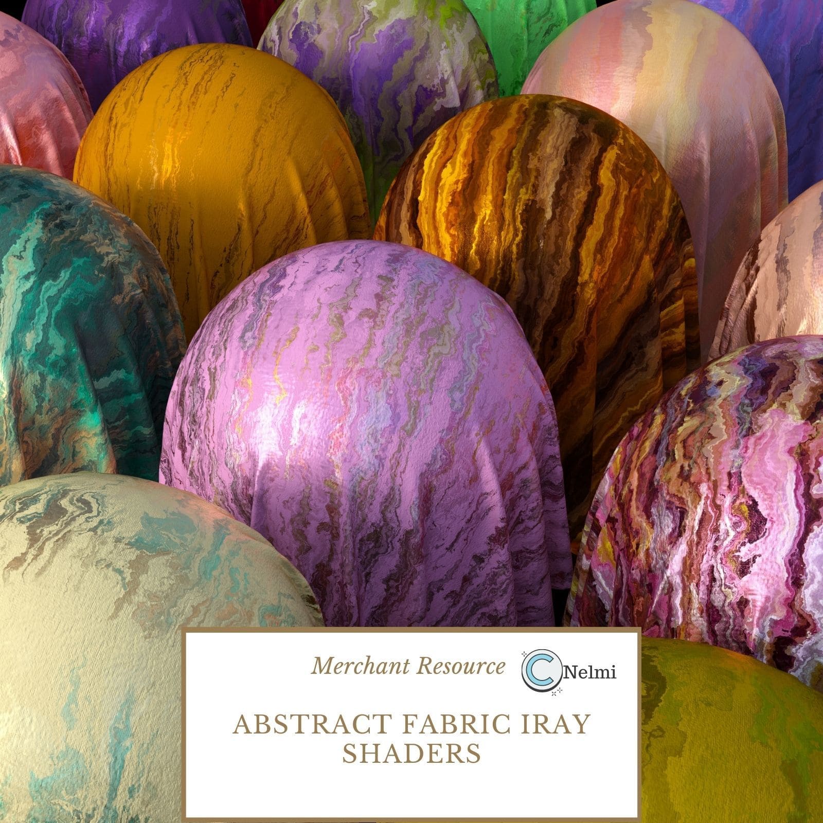 Abstract Fabric Iray Shaders_DAZ3DDL