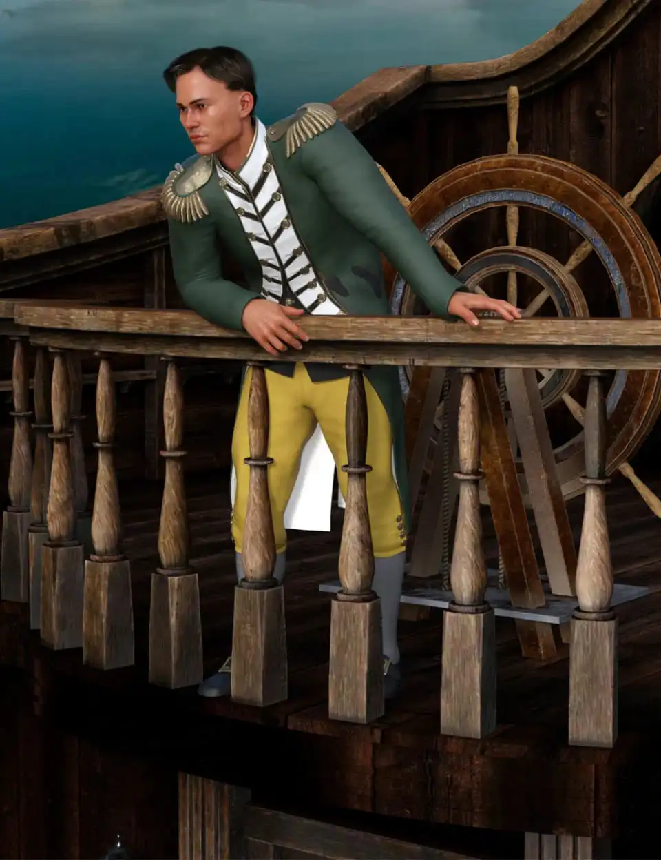 At Sea Vignette_DAZ3DDL