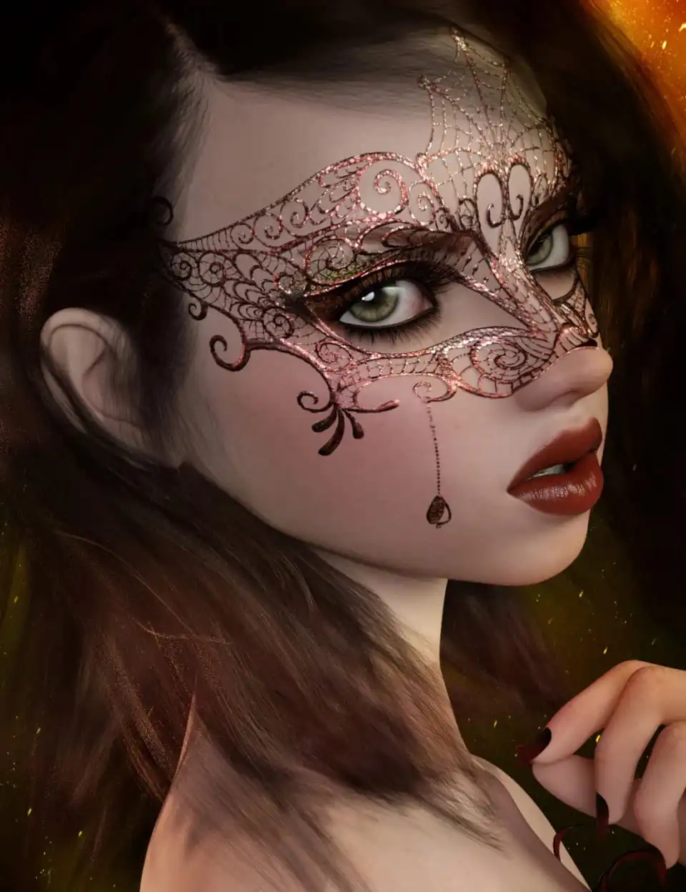 DD Dahlia HD for Daisy 8_DAZ3D下载站