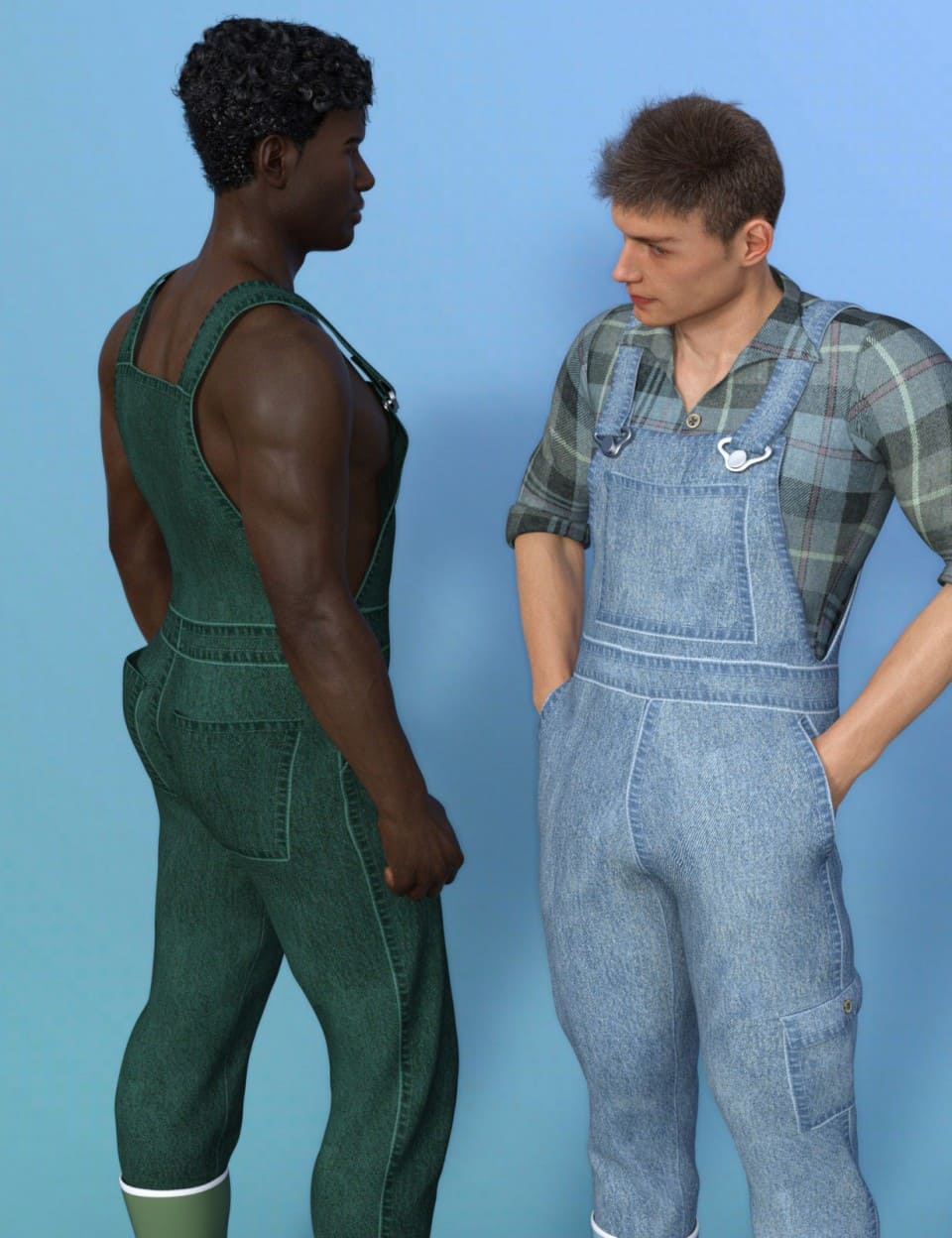 Farmer Clothes for Genesis 8 Male(s)_DAZ3D下载站