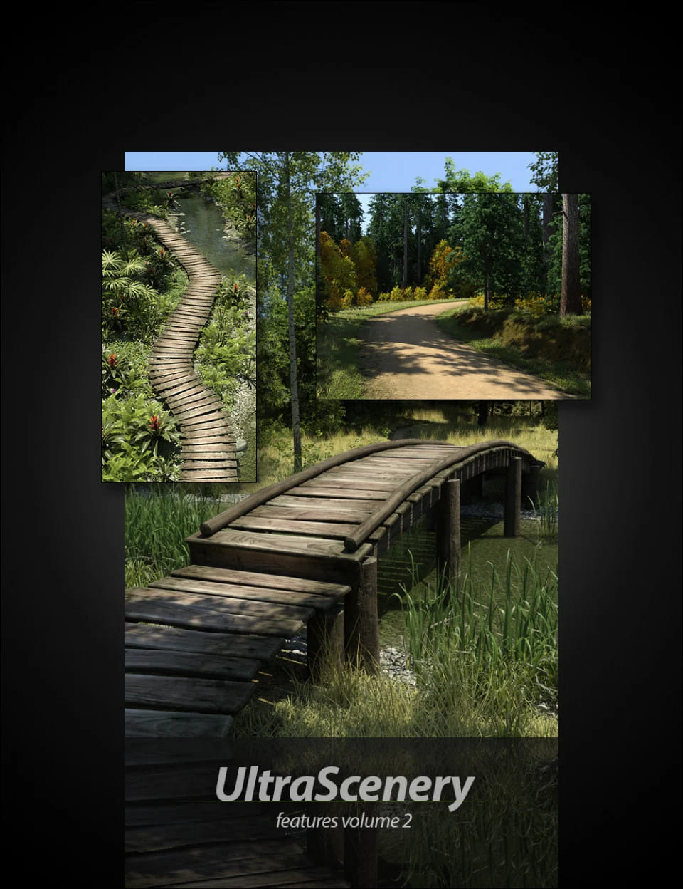 UltraScenery - Landscape Features Volume 2_DAZ3D下载站