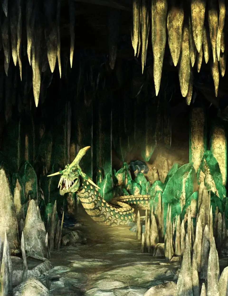 v176 Iray Crystal Cave_DAZ3DDL