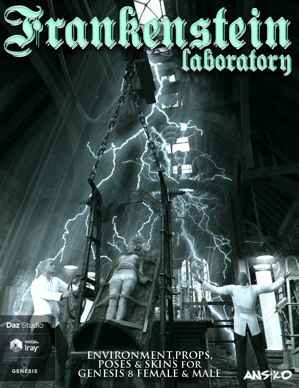 Frankenstein Laboratory_DAZ3D下载站