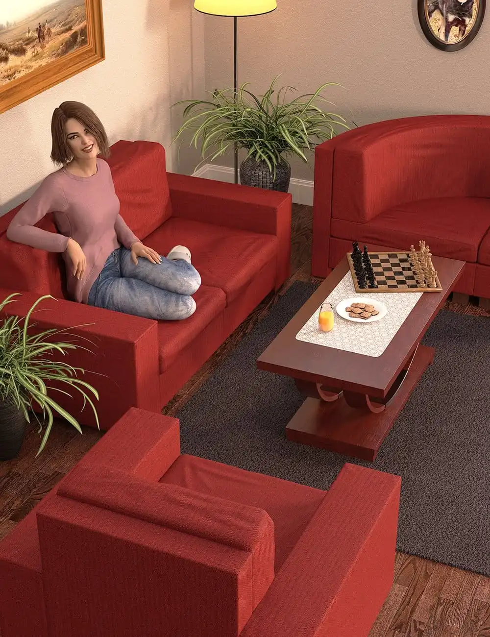 Modular Morphing Sofa_DAZ3DDL