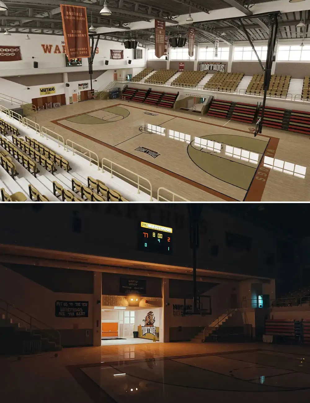 Basketball Gym_DAZ3D下载站