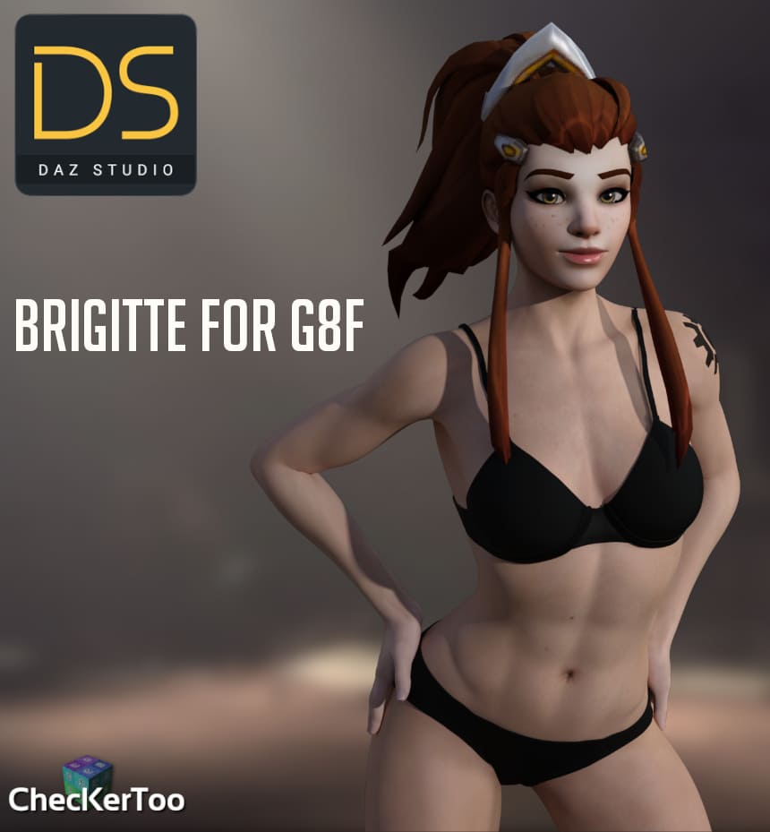 Brigitte For G8F_DAZ3D下载站