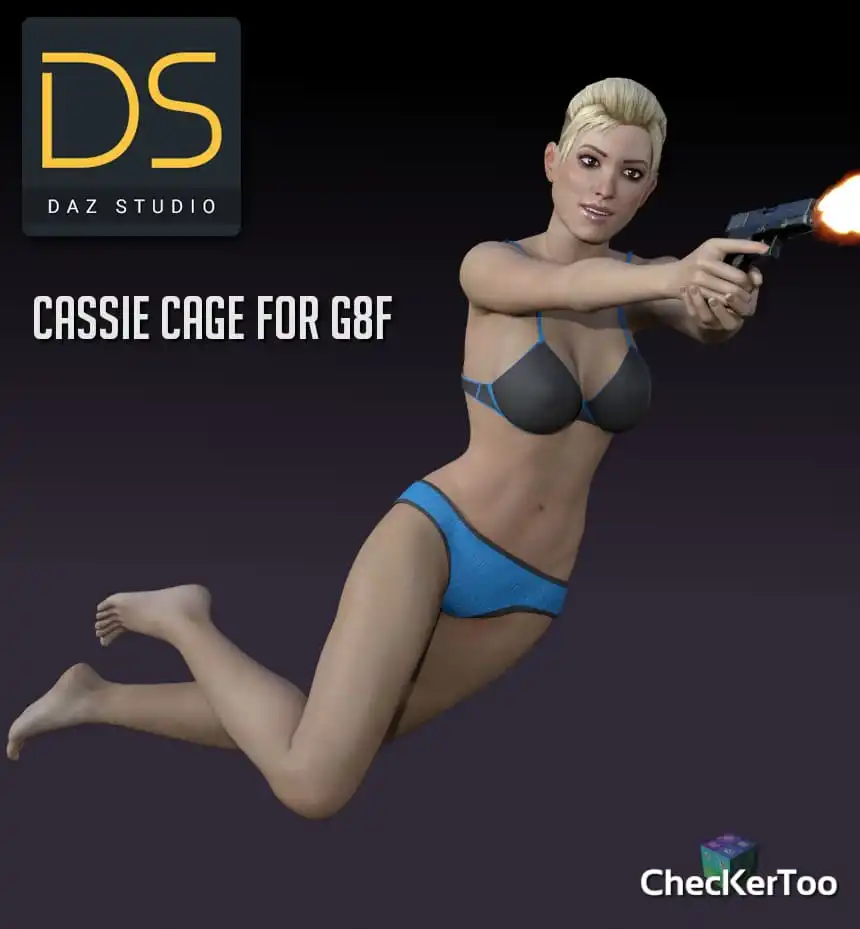Cassie Cage For G8F_DAZ3DDL