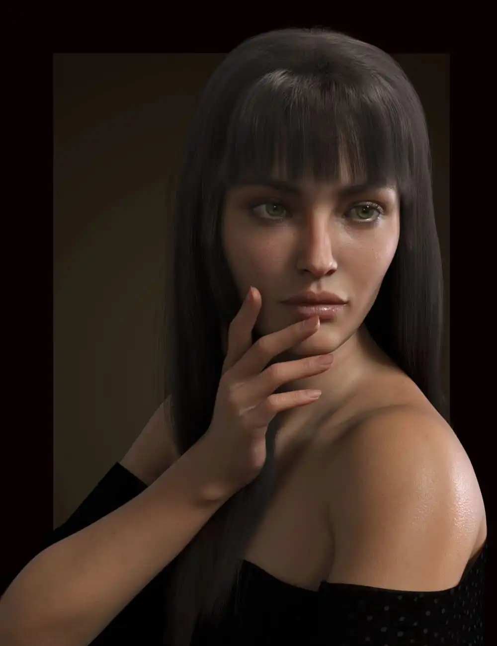 dforce Fringe Benefits Hair for Genesis 3 and 8.1 Female_DAZ3DDL