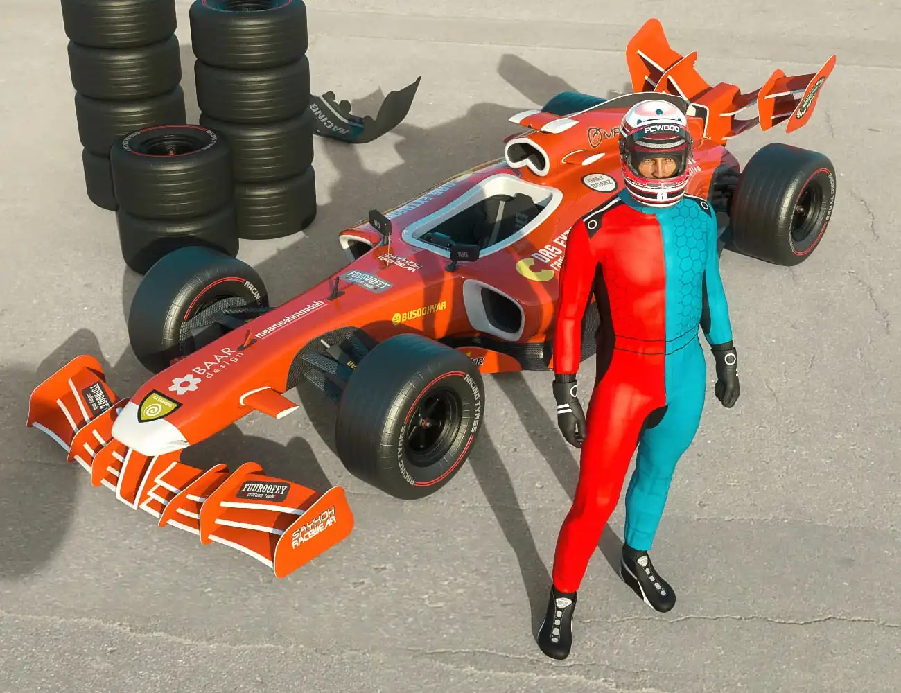 Fermion Racing Bundle_DAZ3DDL