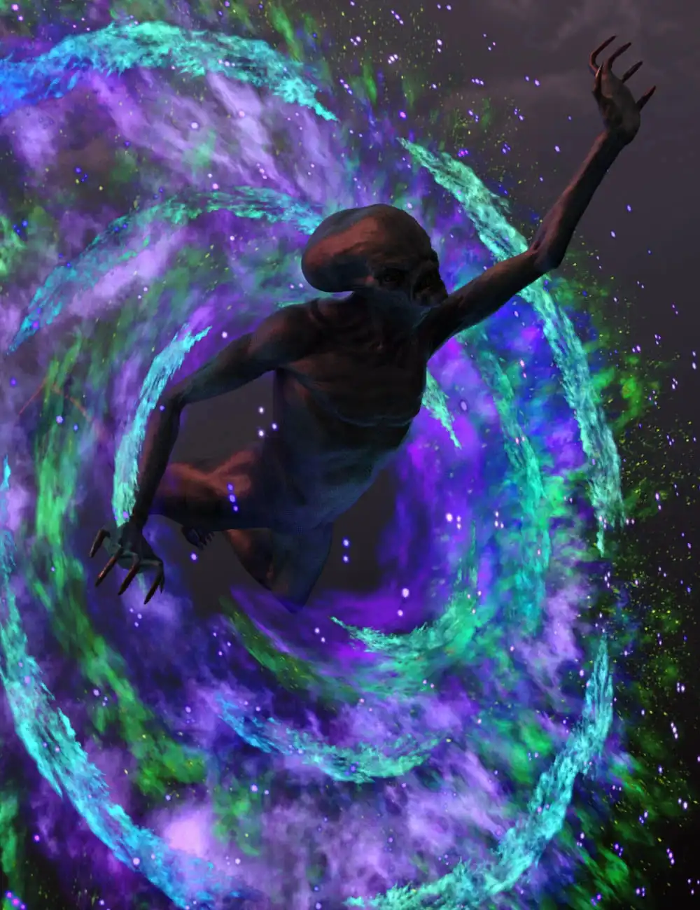 FSL Rigged and Morphing Supreme Magics Iray_DAZ3D下载站