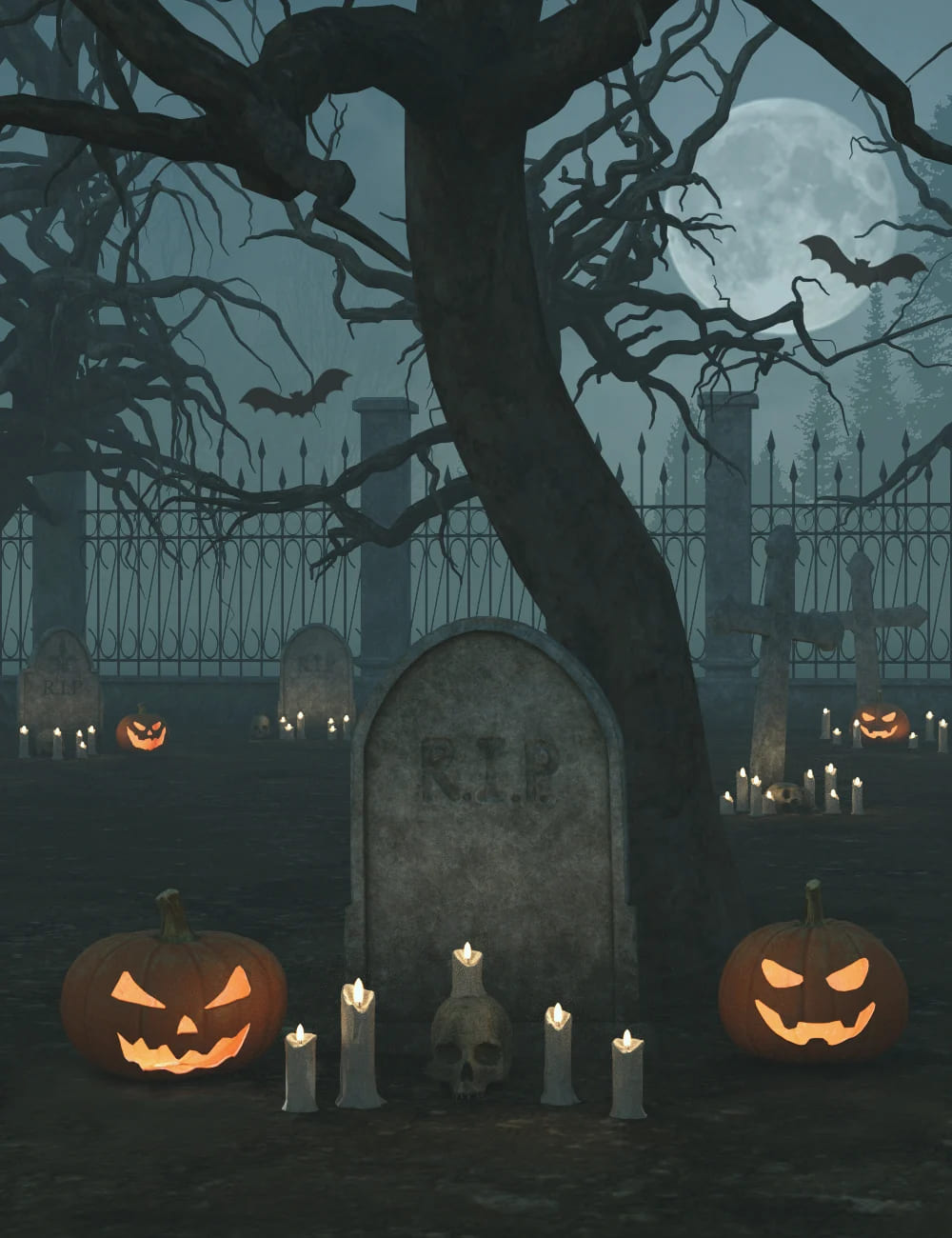 Land of Halloween_DAZ3D下载站