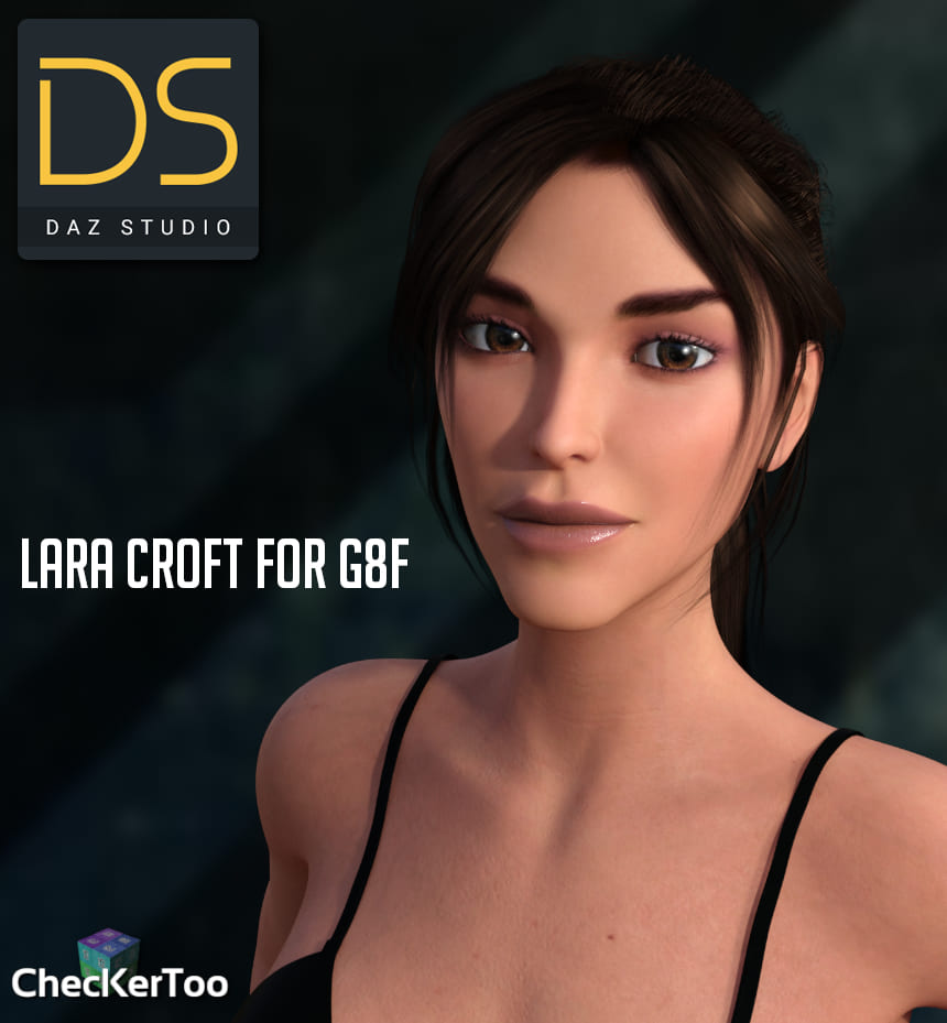 Lara Croft For G8F_DAZ3D下载站