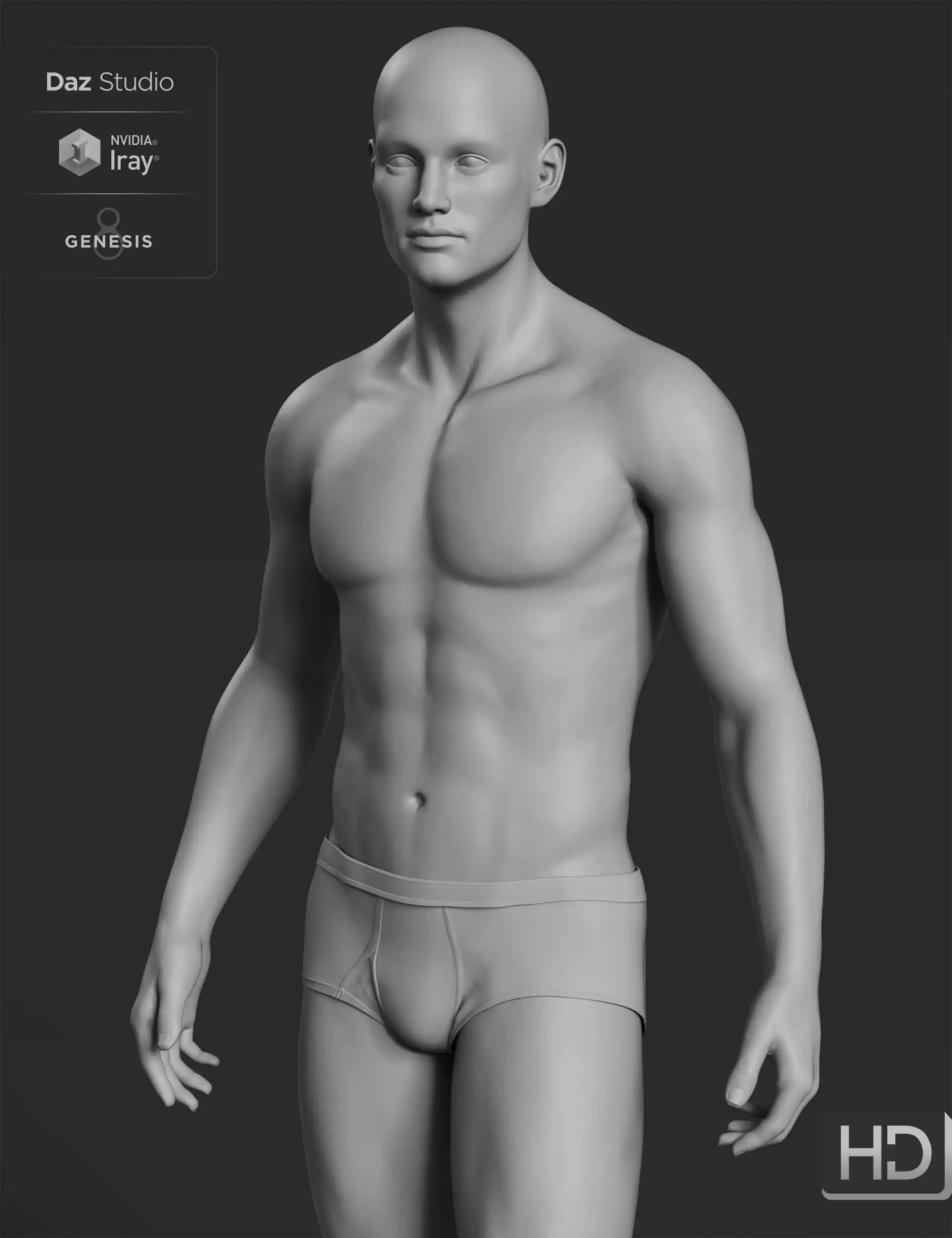 Michael 8.1 HD Add-On_DAZ3D下载站