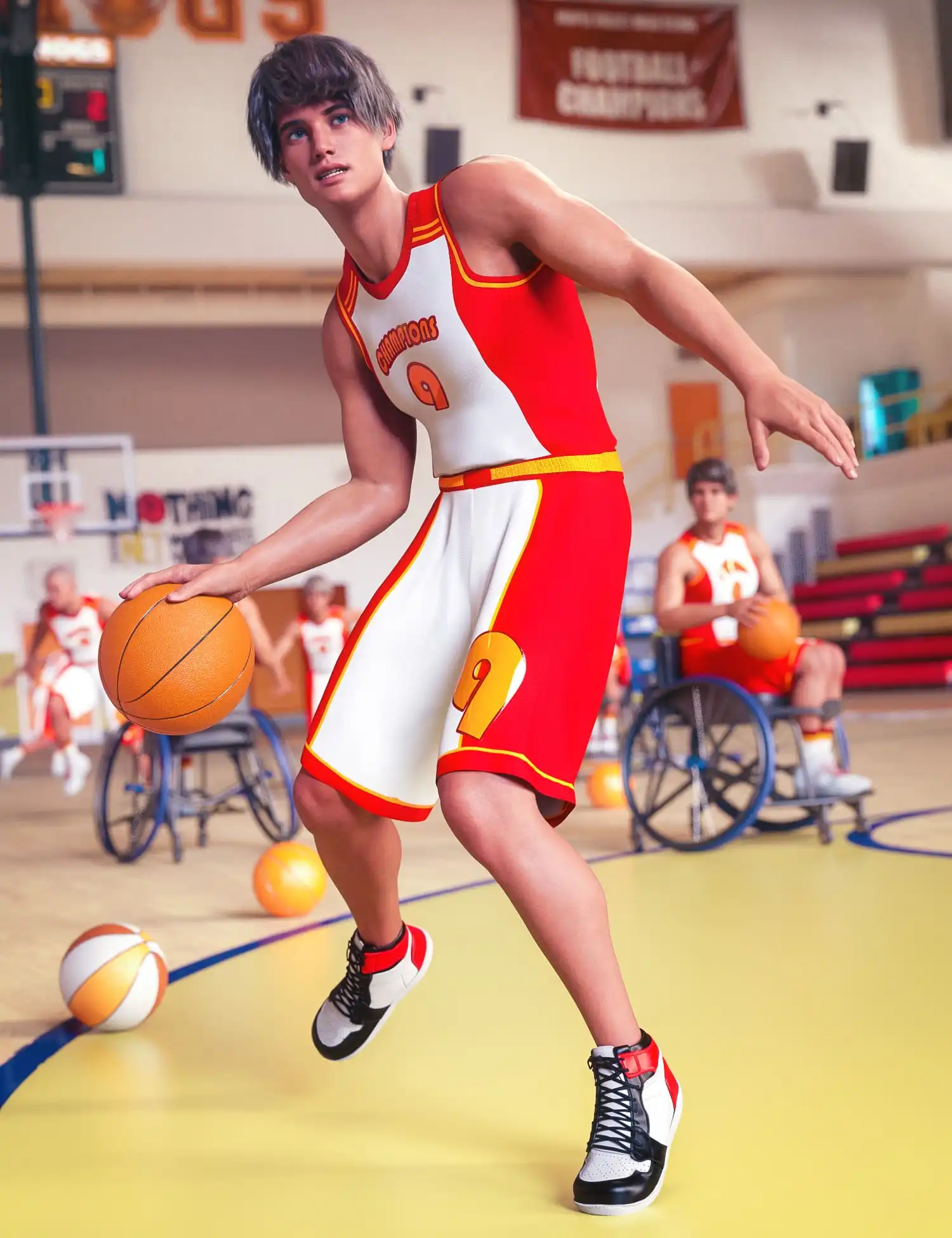 Michael 8.1 Varsity Bundle_DAZ3D下载站