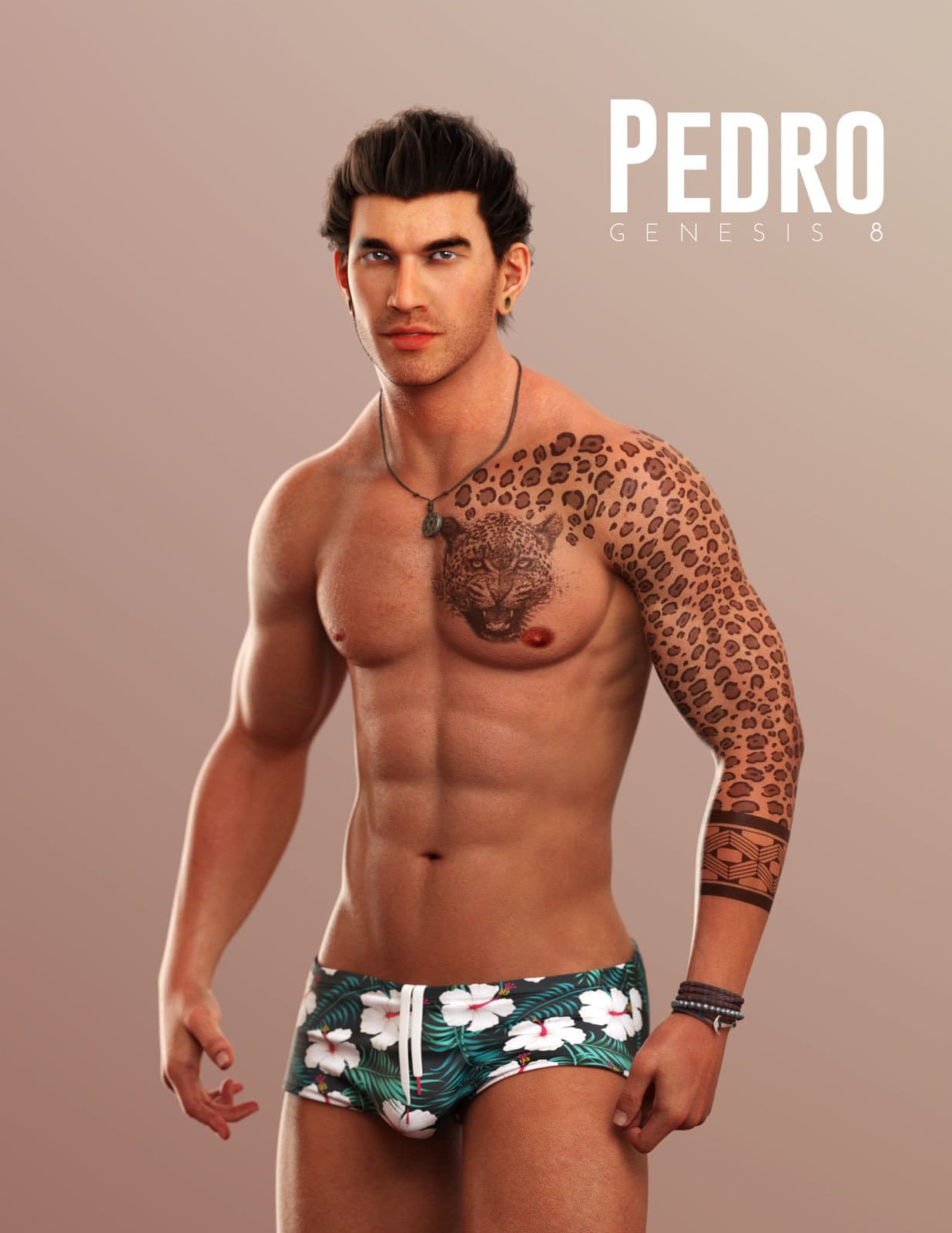 Pedro for Genesis 8 Male_DAZ3DDL