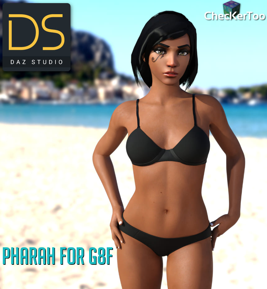 Pharah For G8F_DAZ3D下载站