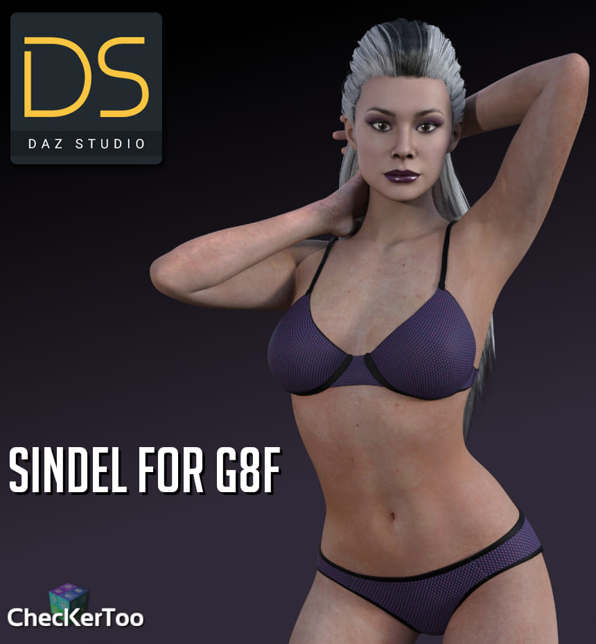 Sindel For G8F_DAZ3D下载站
