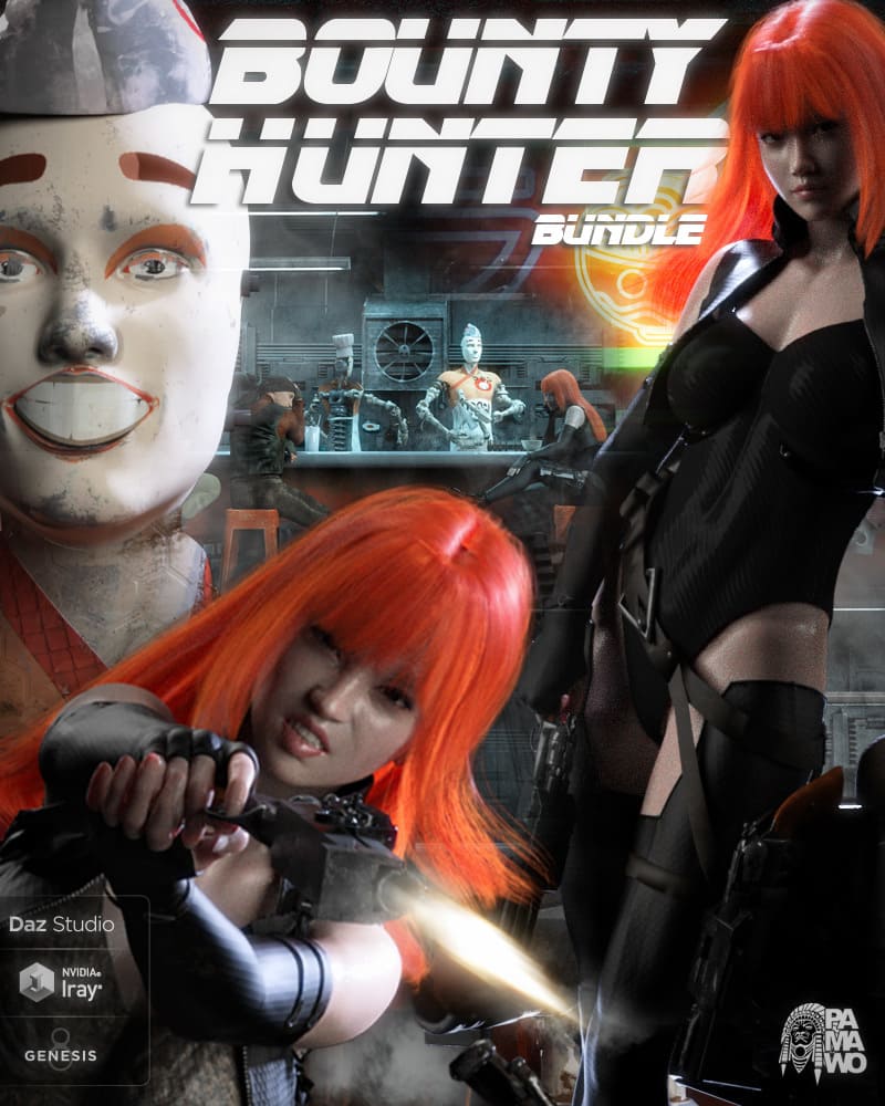 Bounty Hunter Bundle For DS_DAZ3D下载站