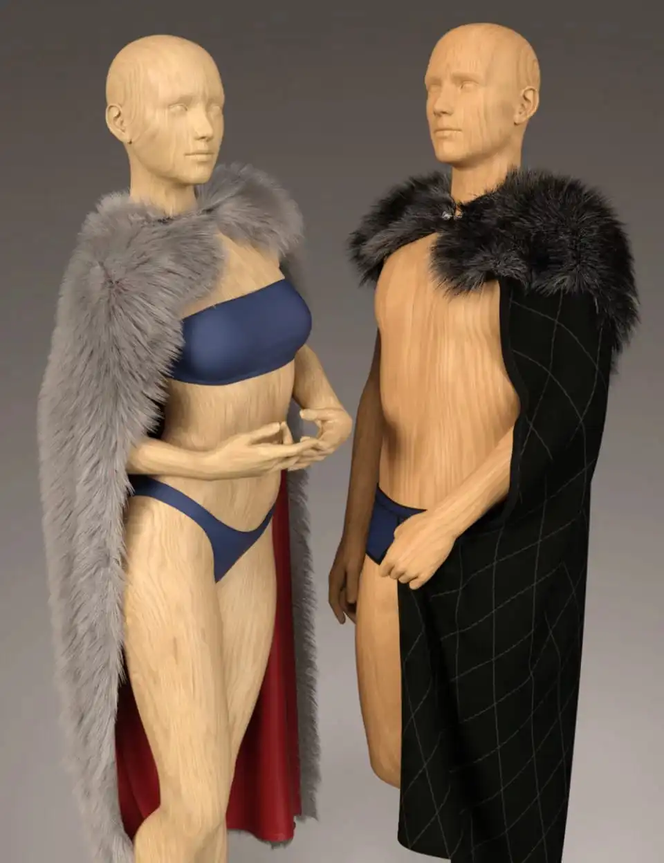 dForce Classic Fur Cape for Genesis 8_DAZ3DDL