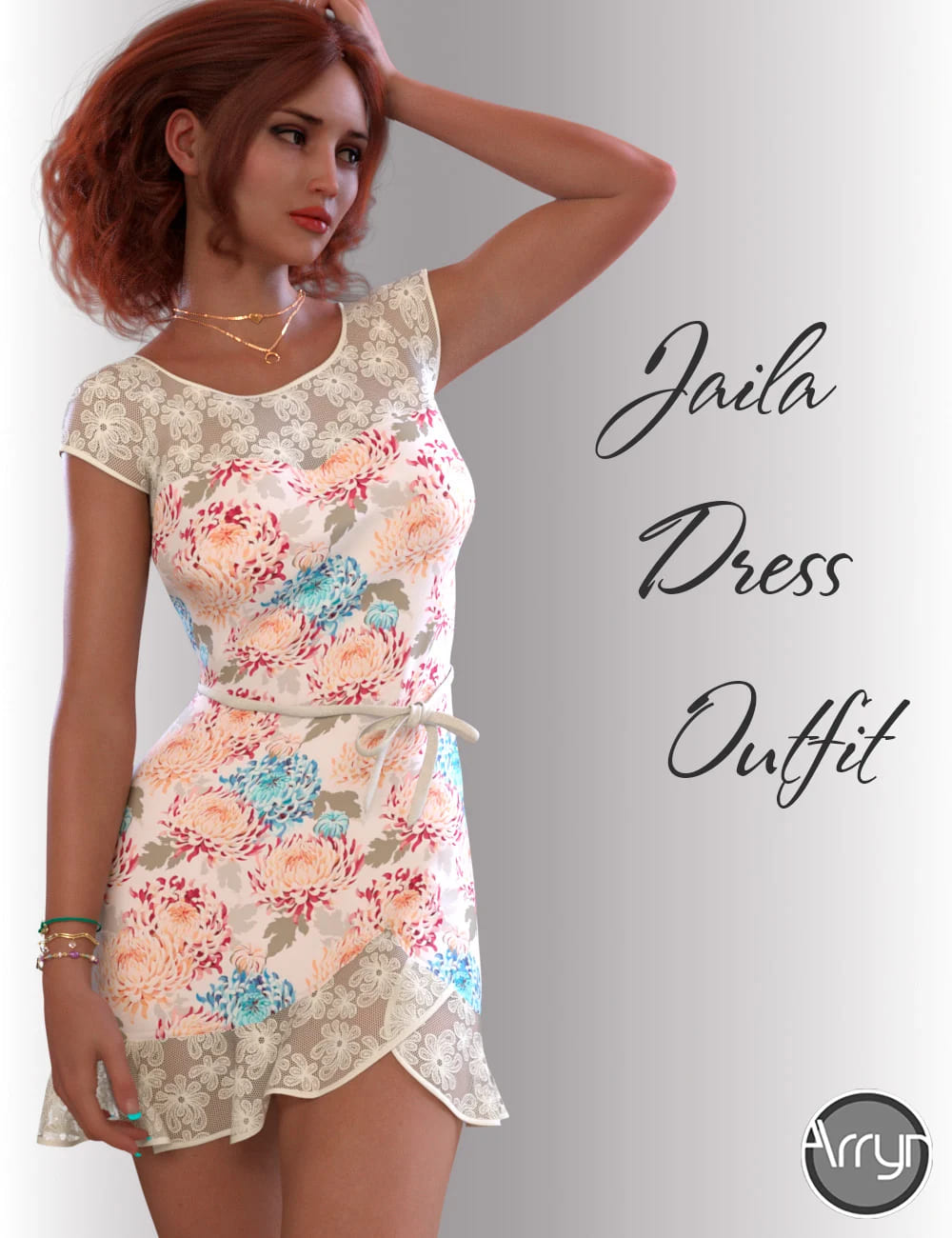 dForce Jaila Candy Dress for Genesis 8 Female(s)_DAZ3DDL