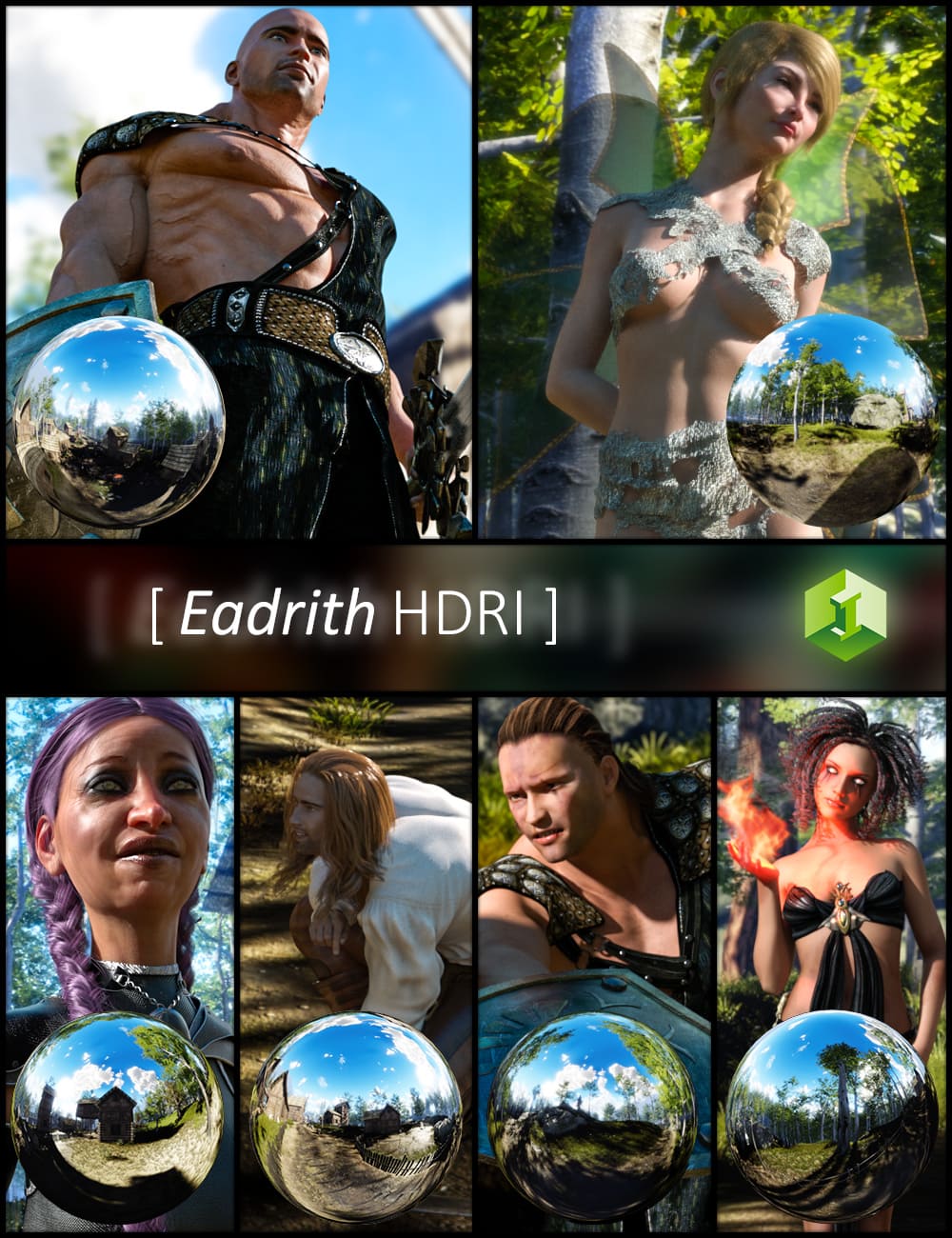 Eadrith HDRI_DAZ3D下载站