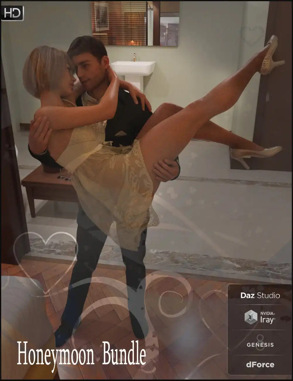 FGHM Honeymoon Bundle_DAZ3DDL