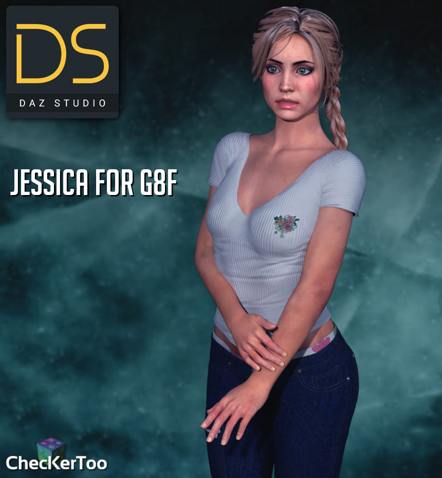 Jessica For G8F_DAZ3D下载站