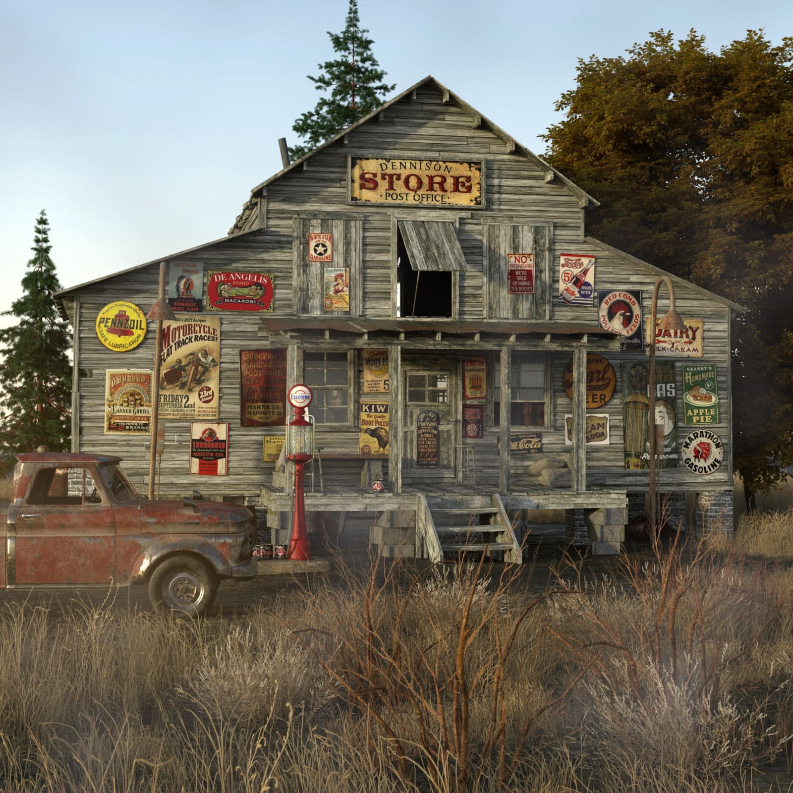 MS20 Country Store for DAZ_DAZ3D下载站