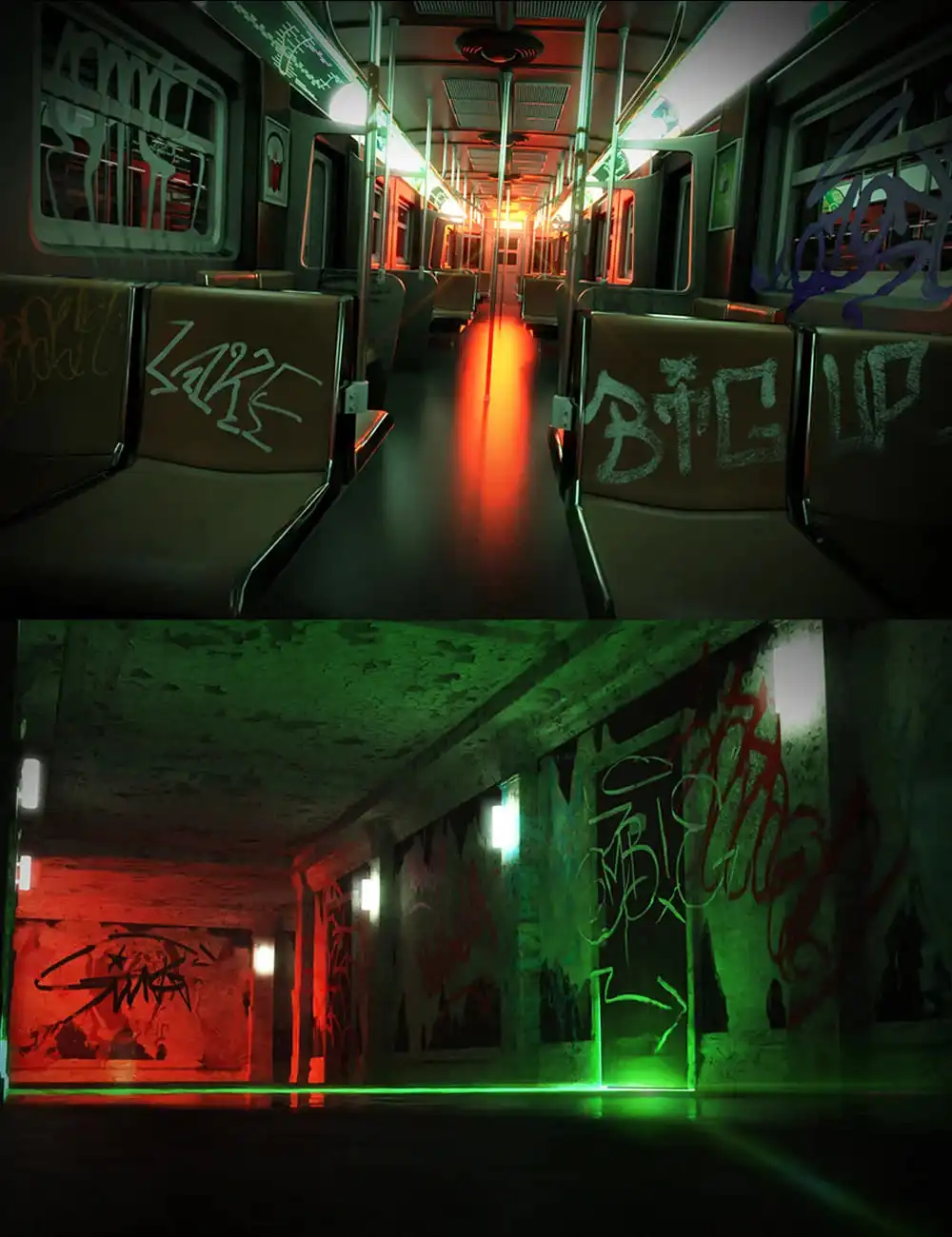 RL Graffiti Tags_DAZ3D下载站
