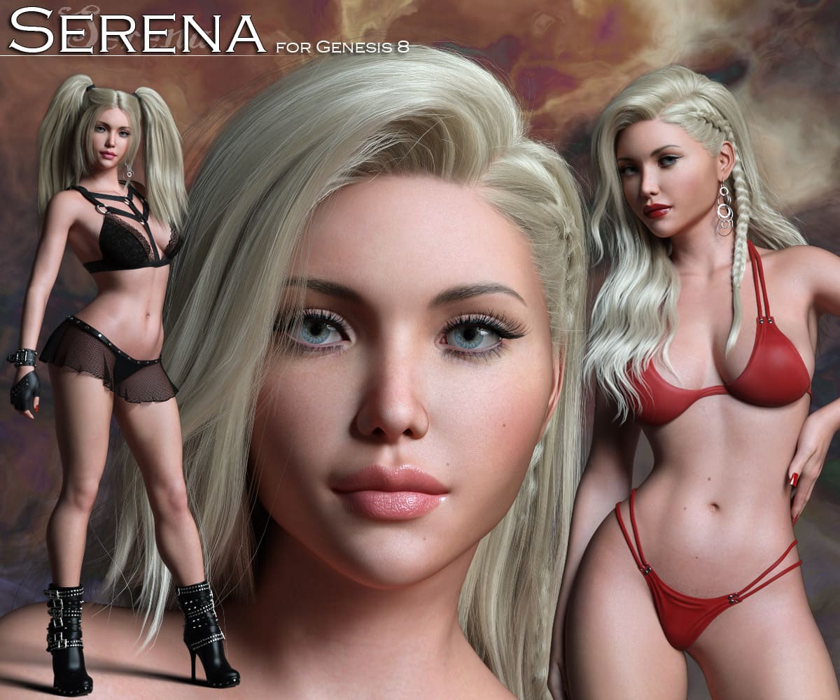 Serena for the Genesis 8 Female_DAZ3DDL