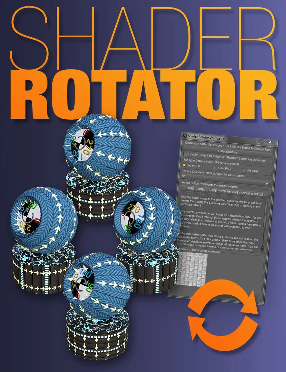 Shader Rotator_DAZ3DDL