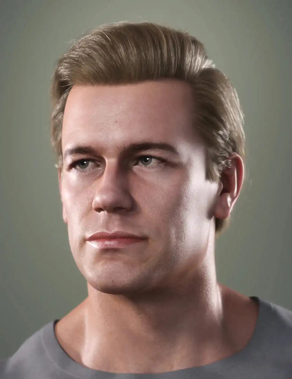 SP Hair 015 for Genesis 3 and 8 Males_DAZ3DDL