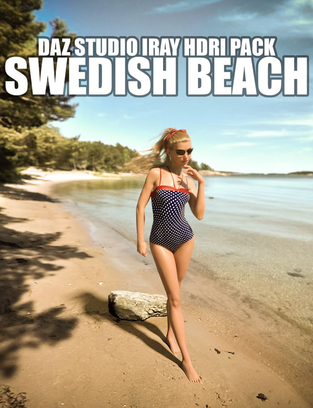 Swedish Beach – Daz Studio Iray HDRI Pack_DAZ3D下载站