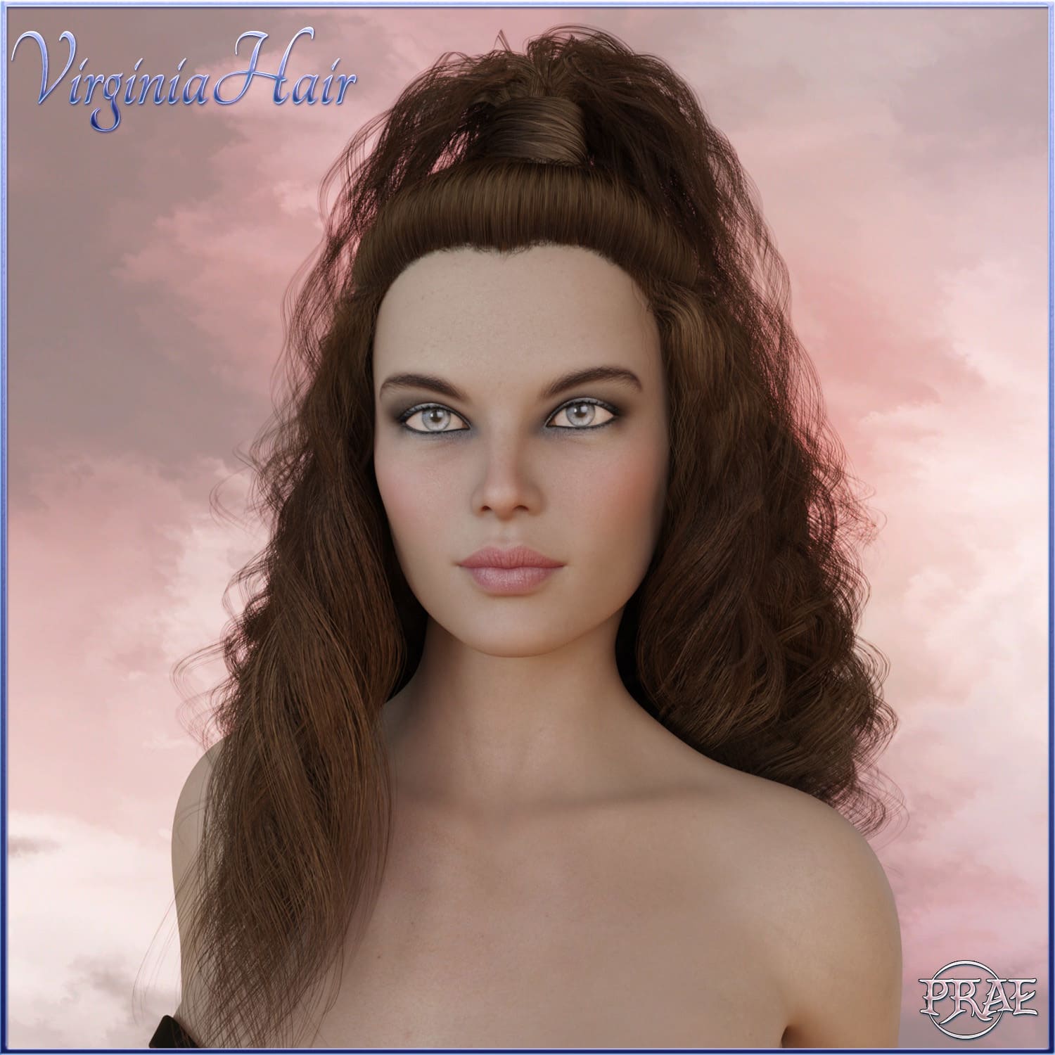 Virginia Hair G3 G8 Daz_DAZ3D下载站