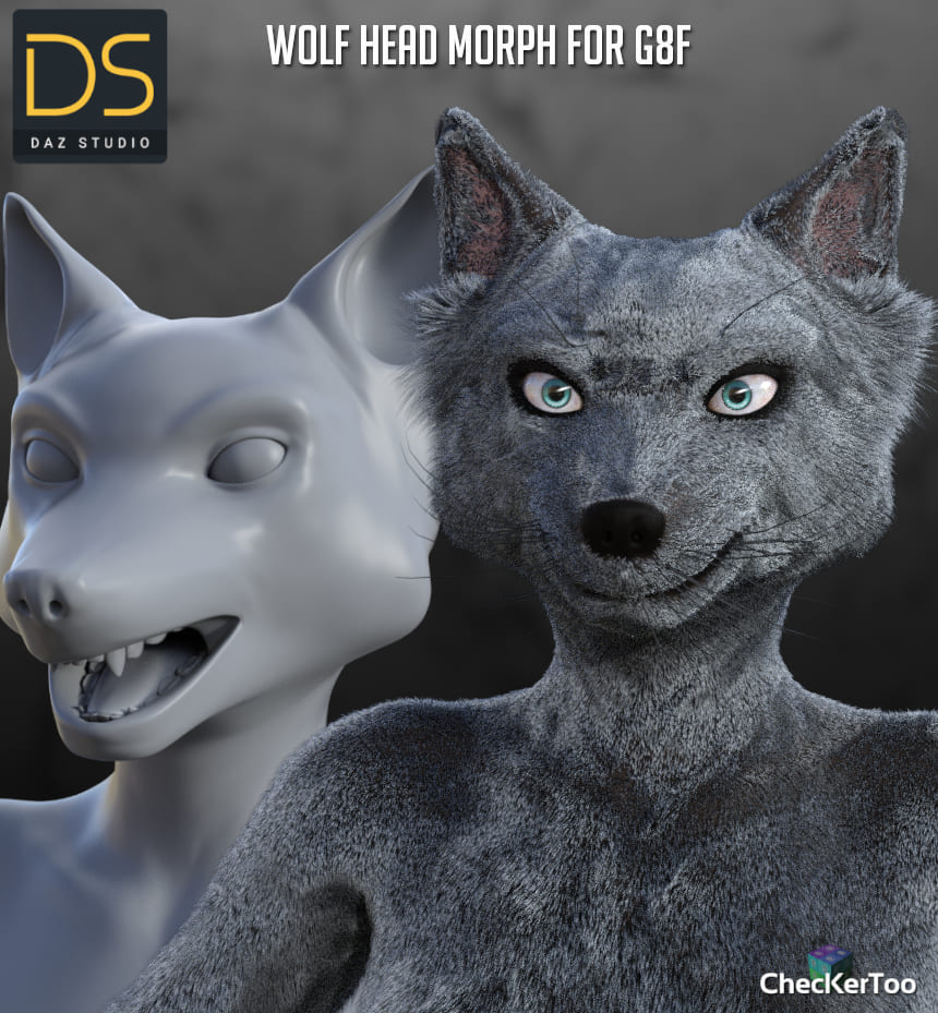Wolf For G8F_DAZ3D下载站