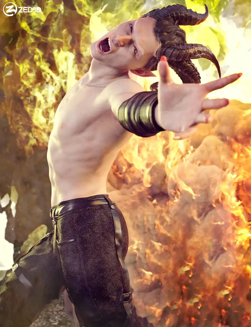 Z Tormented Soul Poses and Expressions for Torment 8.1_DAZ3DDL