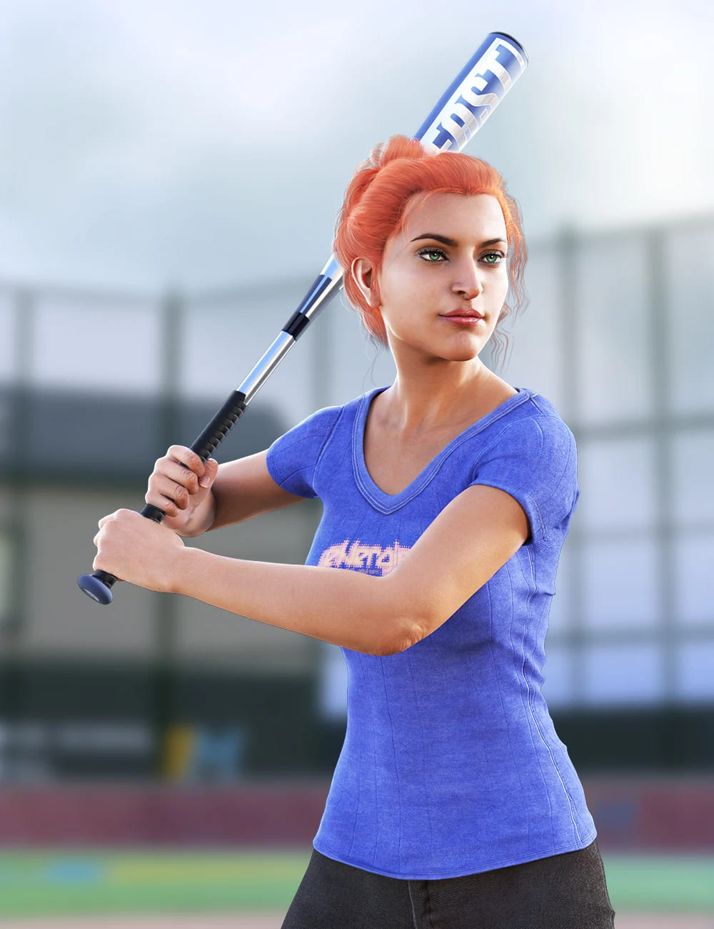 Baseball Animations for Genesis 8_DAZ3D下载站
