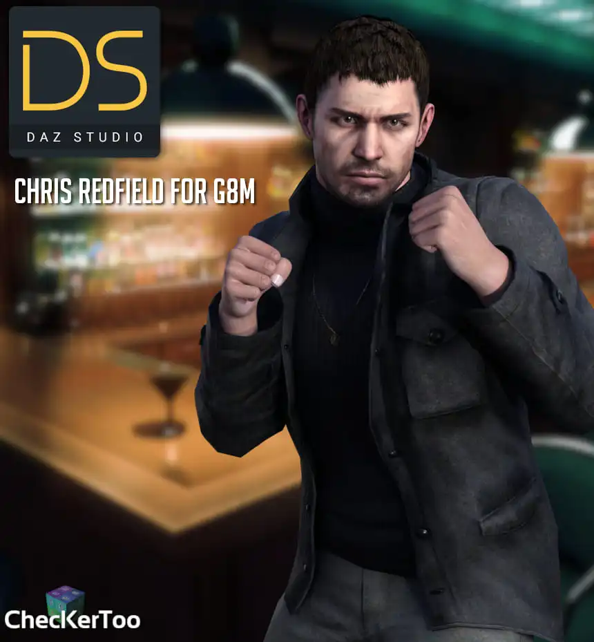 Chris Redfield For G8M_DAZ3D下载站