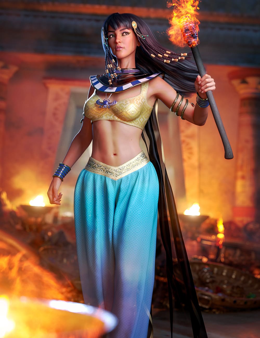 Cleopatra’s Egyptian Bundle_DAZ3D下载站