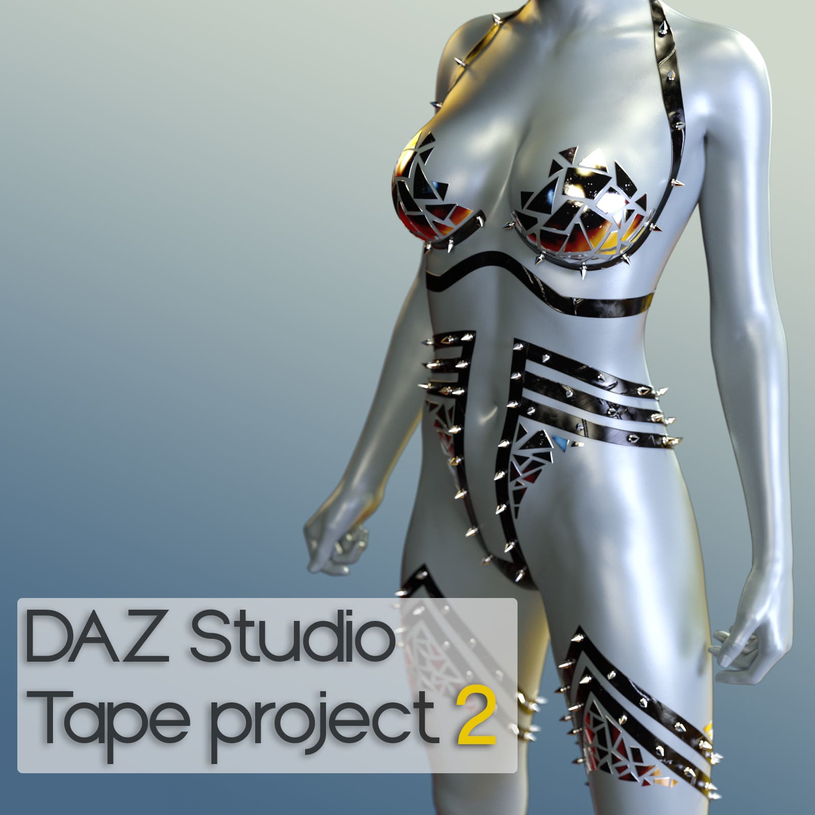 Daz Studio Tape Project 2_DAZ3D下载站