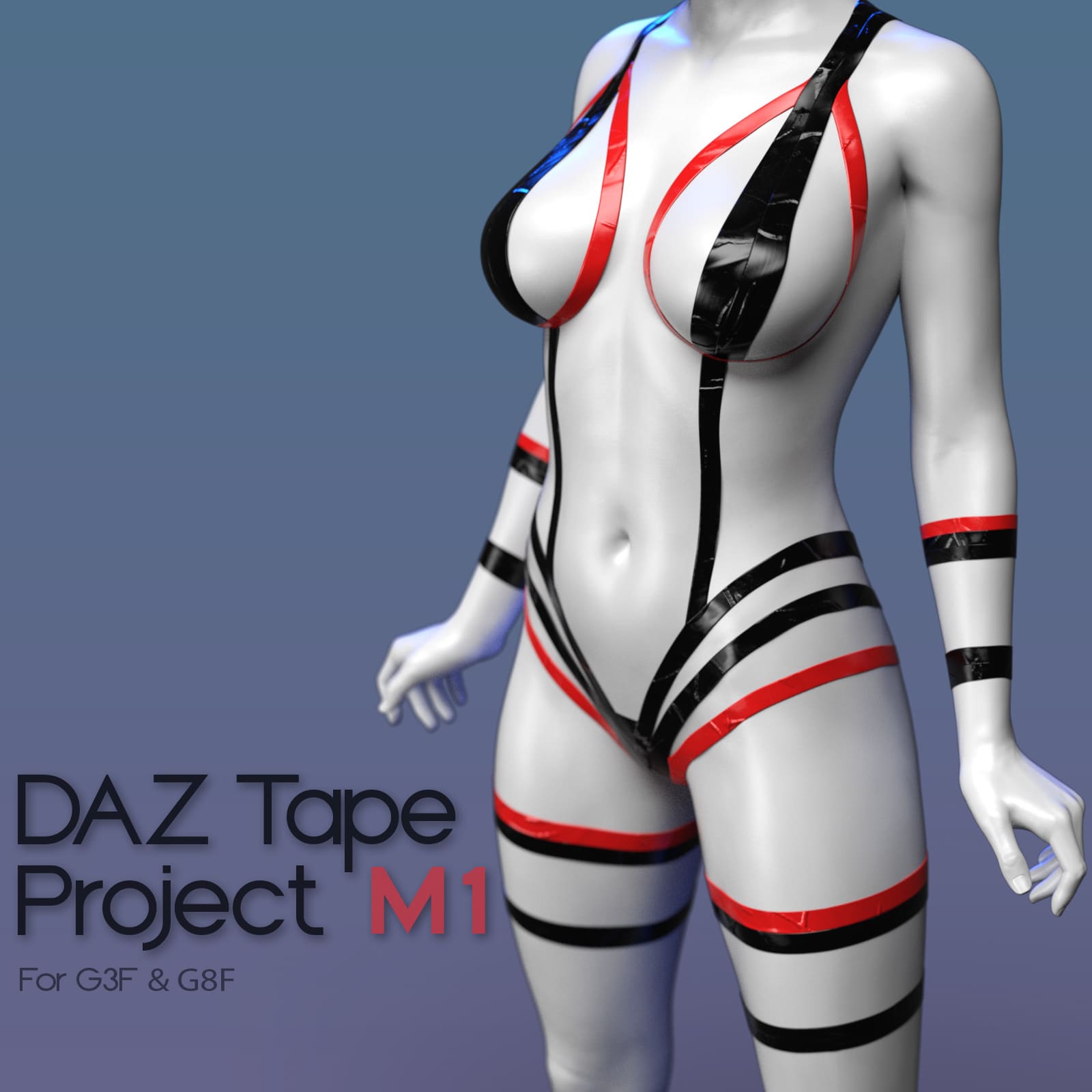 Daz Tape Project M1_DAZ3D下载站