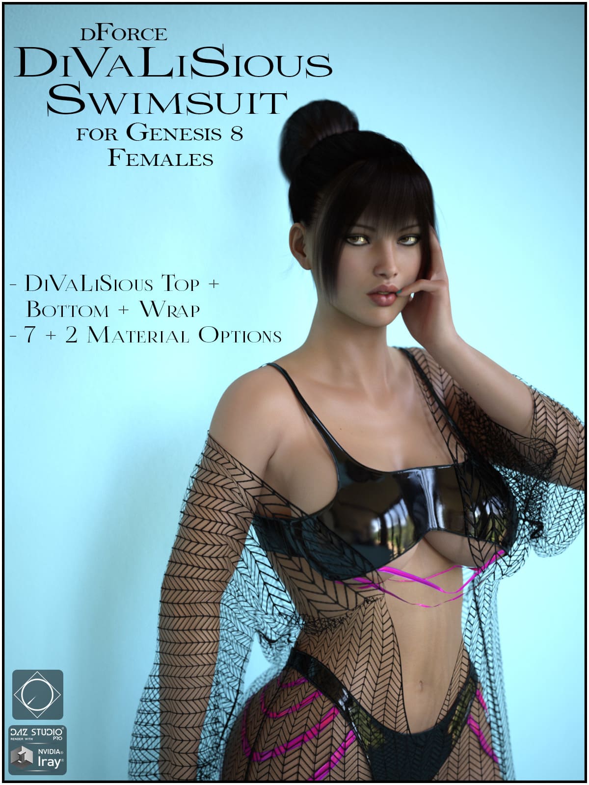 dForce DiVaLiSious Swimsuit for Genesis 8 Females_DAZ3DDL
