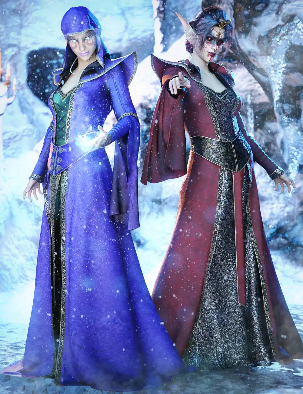 dForce Twilight Eclipse Outfit Textures_DAZ3DDL