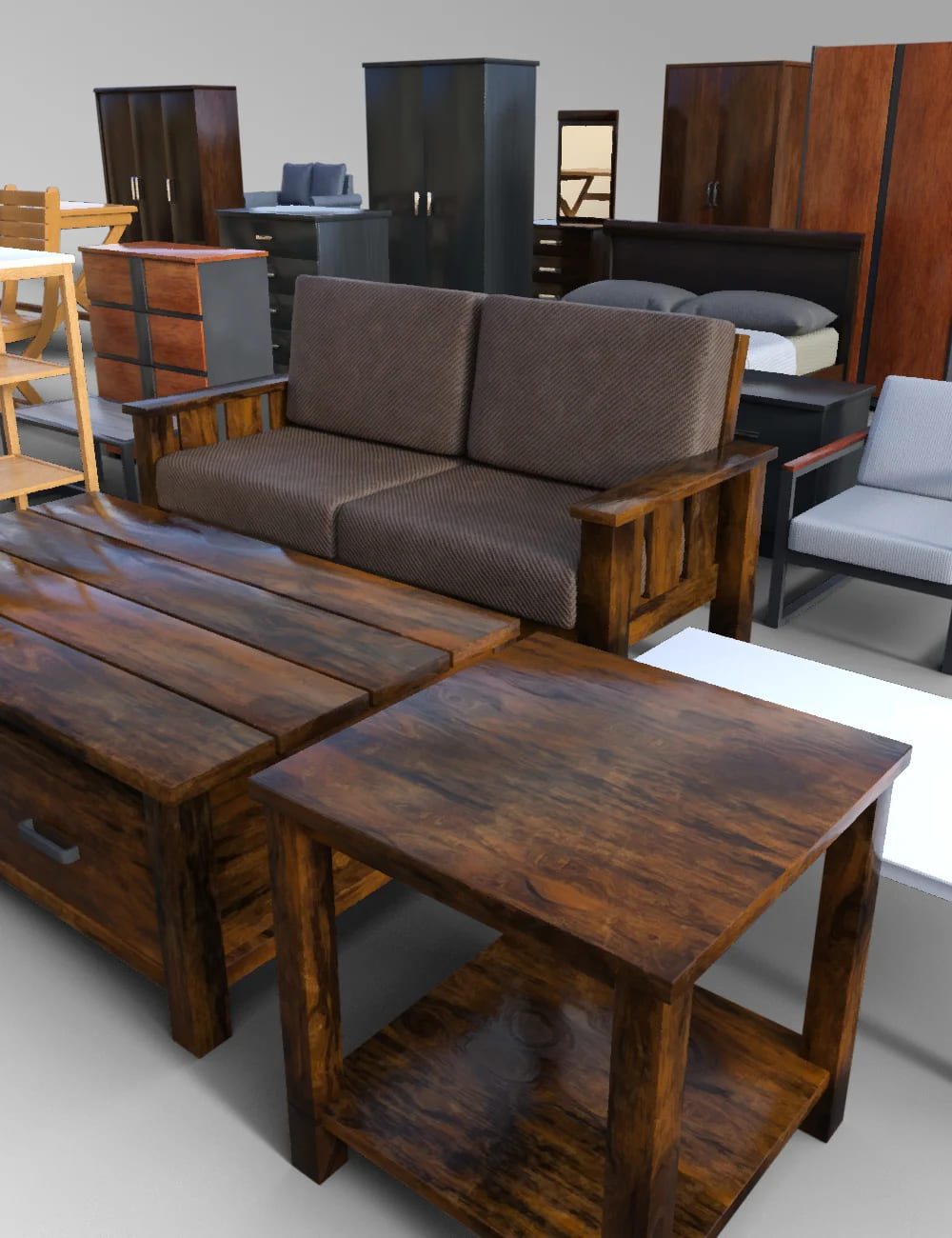 FG Modern Furniture_DAZ3D下载站
