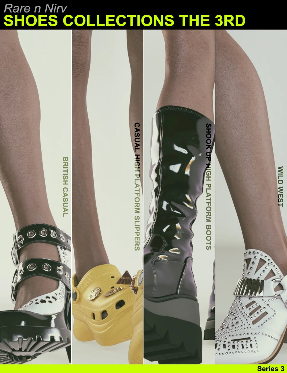 Rare n Nirv Shoes Collections the 3rd_DAZ3D下载站