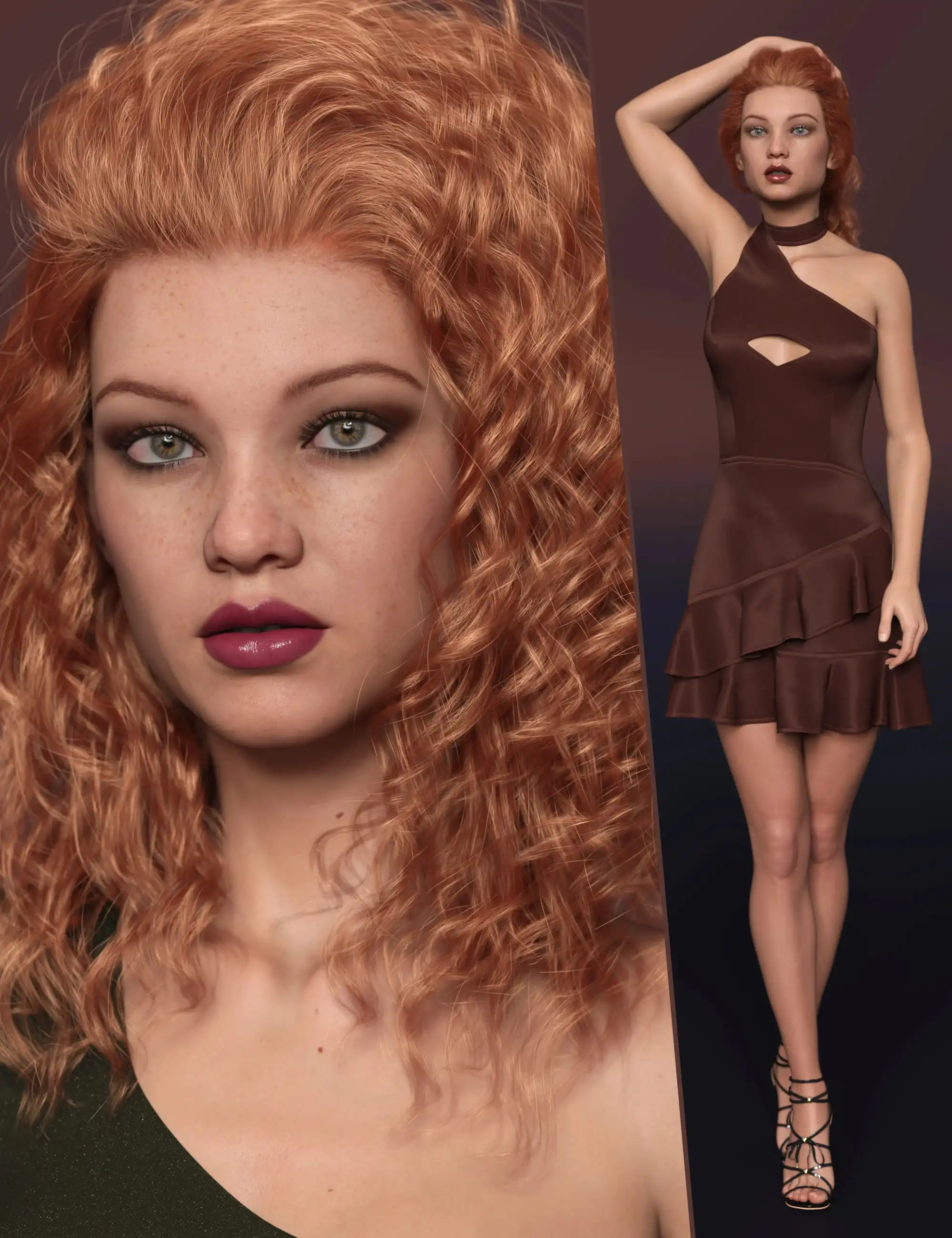 RY Norene Character and Hair Bundle_DAZ3DDL